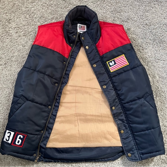 🔴 Wu-Tang Jacket Size Small WuTang Vest Rare Iron Flag Rza WuTang Clan - Picture 7 of 16